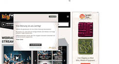 Desktop Screenshot of bigfm.de